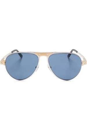 Cartier Lentes de sol estilo piloto