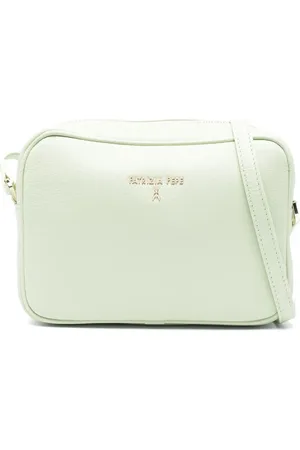 Patrizia Pepe Bolsa crossbody con letras del logo