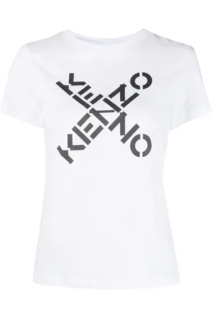 Kenzo Playera con logo estampado