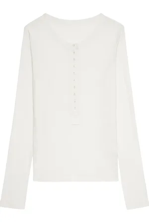 Zadig & Voltaire Top Blair con manga larga