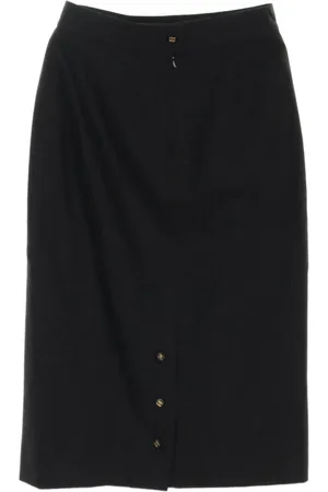 CHANEL Falda midi 1986-1988