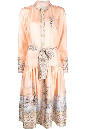 ZIMMERMANN Vestido camisero High Tide Odyssey