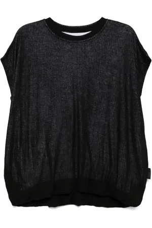 Izzue Playera con cuello redondo