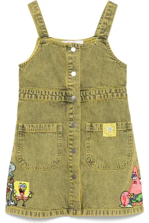 Stella McCartney Vestido de mezclilla SquarePants de x SpongeBob