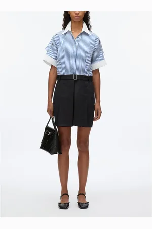 3.1 Phillip Lim Vestido con motivo de rayas