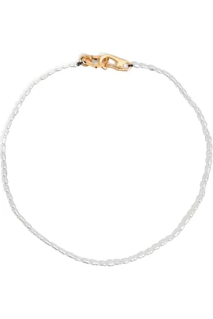 Bimba y Lola Collar con perlas artificiales y dije del logo