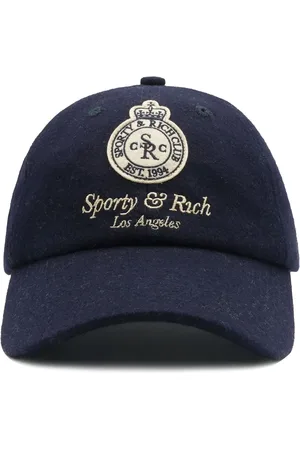 Sporty & Rich Gorra con aplique del logo