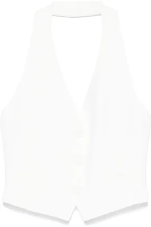Patrizia Pepe Chaleco con cuello halter