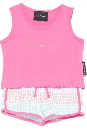 John Richmond Set de shorts con logo engomado