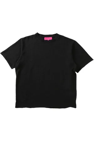 THE ELDER STATESMAN Knitted cotton T-shirt