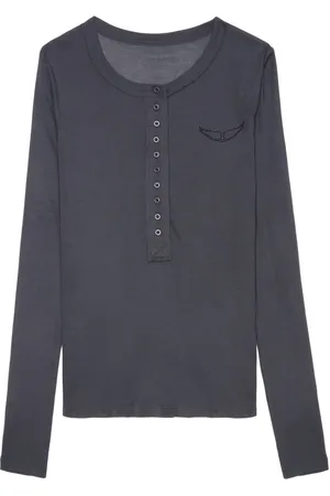 Zadig & Voltaire Top Blair con manga larga