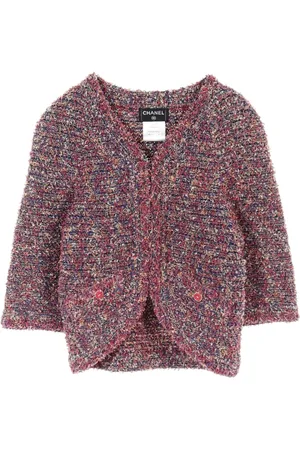CHANEL Chamarra de tweed 1986-1988