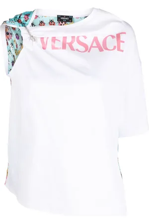 VERSACE Playera mariposas estampadas