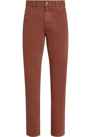 Ermenegildo Zegna Jeans Roccia con efecto lavado
