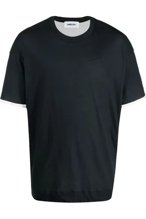 AMBUSH Playera con diseño de dos tonos