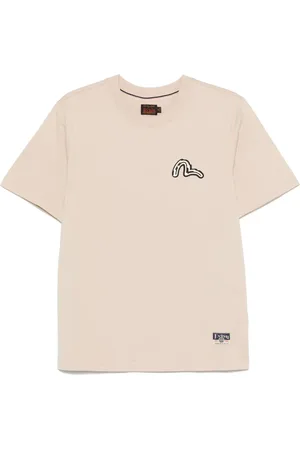 Evisu Playera Seagull and Daruma Totem