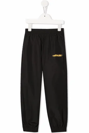 OFF-WHITE Pantalones con logo bocetado