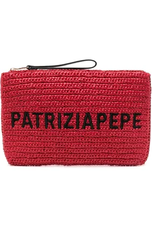 Patrizia Pepe Bolsa de mano con logo bordado