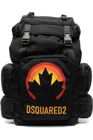 Dsquared2 Mochila con hebilla y logo estampado