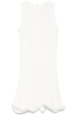 Msgm Vestido corto con acabado texturizado