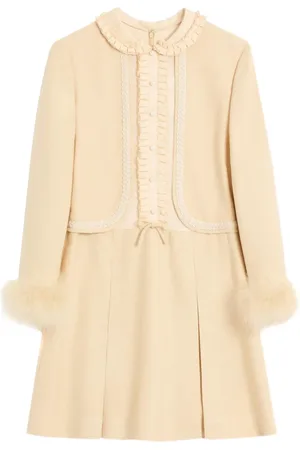 VALENTINO GARAVANI Vestido corto estilo rústico