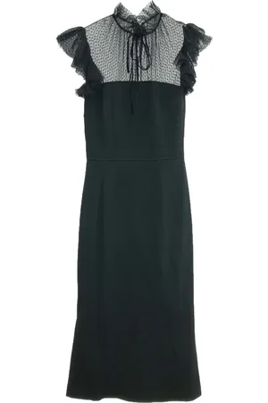 Dolce & Gabbana Vestido midi en point d