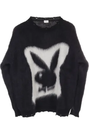 Saint Laurent Suéter con logo estampado de x Playboy 2010