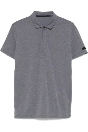 RRD Playera tipo polo con parche del logo