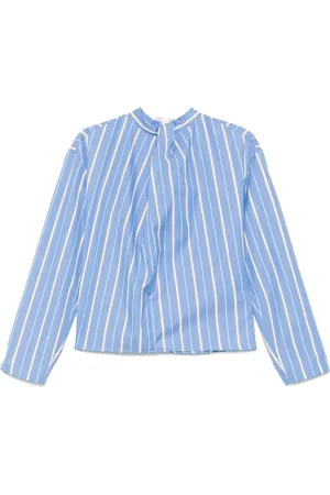 Msgm Camisa con rayas estampadas