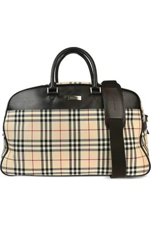 Burberry Bolsa con motivo de cuadros 1990-2000