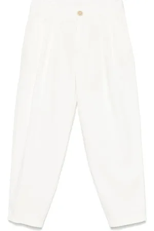 ELEVENTY Pantalones tapered con pinzas