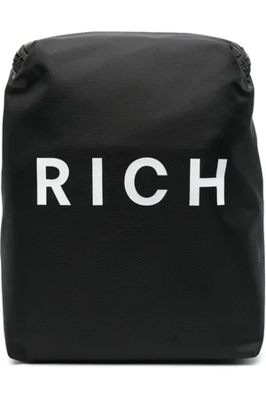 John Richmond Mochila con logo estampado