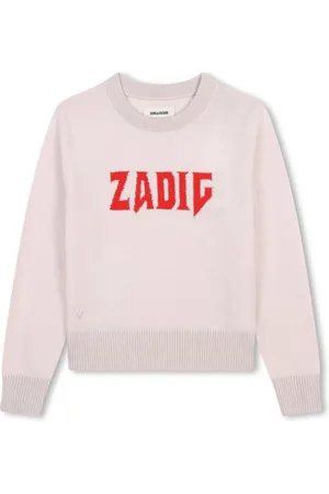 Zadig & Voltaire Suéter con logo en intarsia