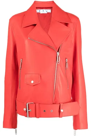 OFF-WHITE Chamarra biker