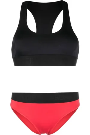 Dolce & Gabbana Bikini con diseño de dos tonos y logo