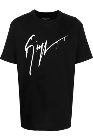 Giuseppe Zanotti Playera con logo estampado