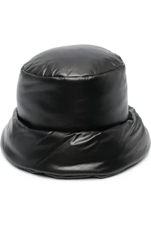 VERSACE Gorro de pescador con parche del logo