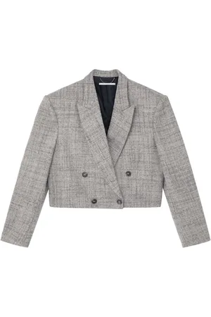 Stella McCartney Blazer corto con doble botonadura