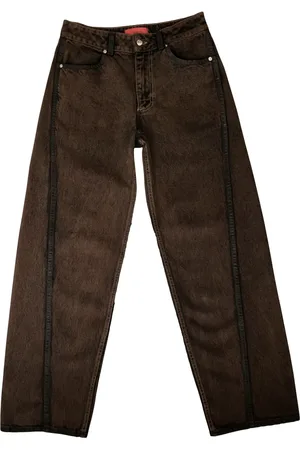 ECKHAUS LATTA Jeans anchos con tiro alto