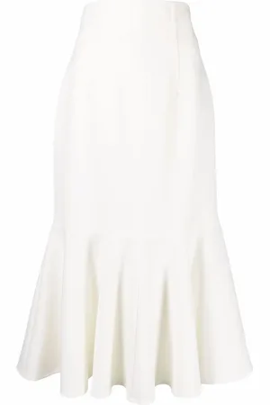 Serafini Falda midi con cintura alta