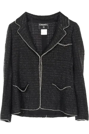 CHANEL Chamarra de tweed 1986-1988
