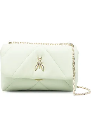 Patrizia Pepe Bolsa crossbody con placa Fly