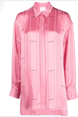 Givenchy Camisa con logo en jacquard y motivo de rayas