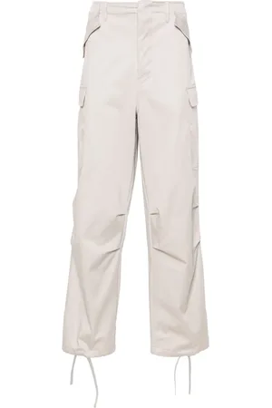 Msgm Pantalones cargo con diseño ancho