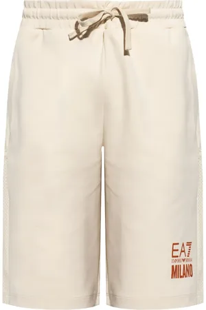 EA7 Shorts con logo estampado