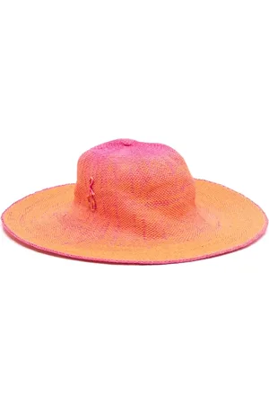 Ruslan Baginskiy Sombrero de paja con detalles del logo