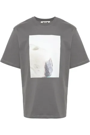 Msgm Playera con estampado de fotografía de x x Duccio Maria Gambi