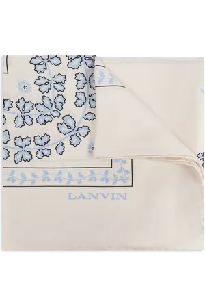 Lanvin Mascada con logo estampado