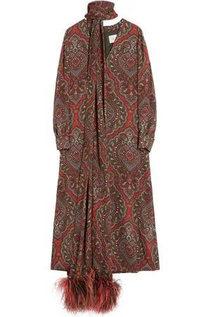 VALENTINO GARAVANI Vestido midi de georgette