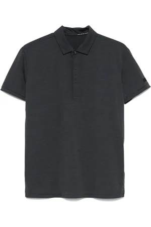 RRD Playera tipo polo con parche del logo